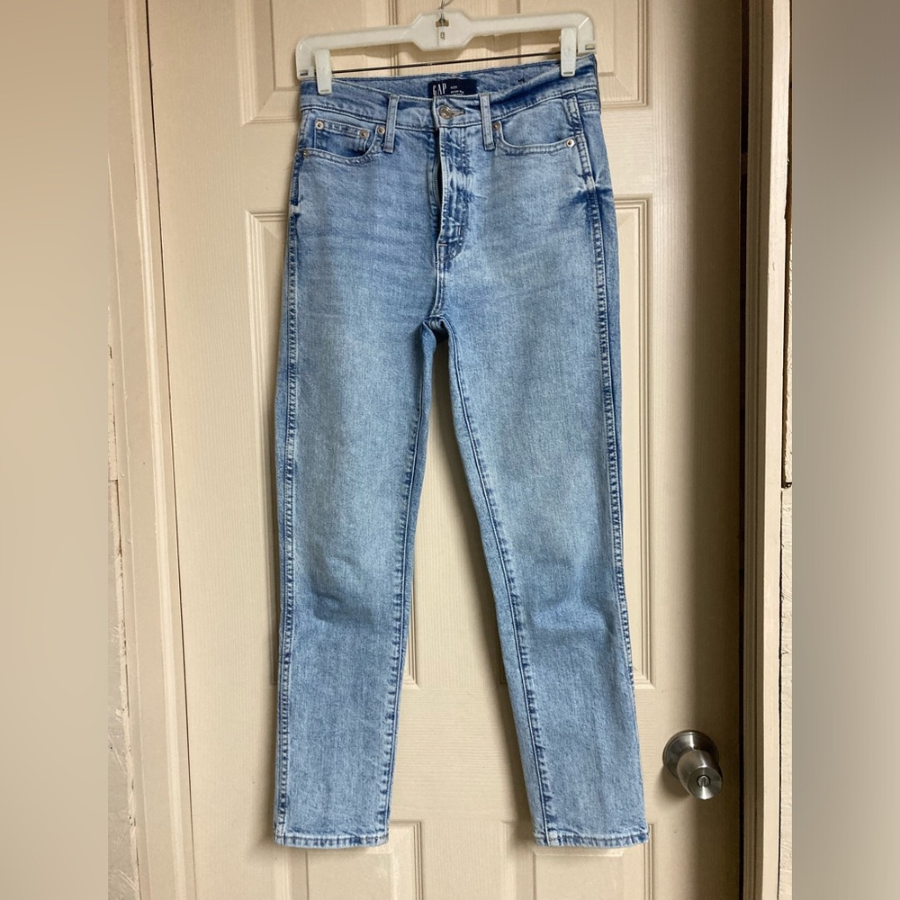 Gap High Rise Vintage Slim Women's Blue Jeans - Size 0/25